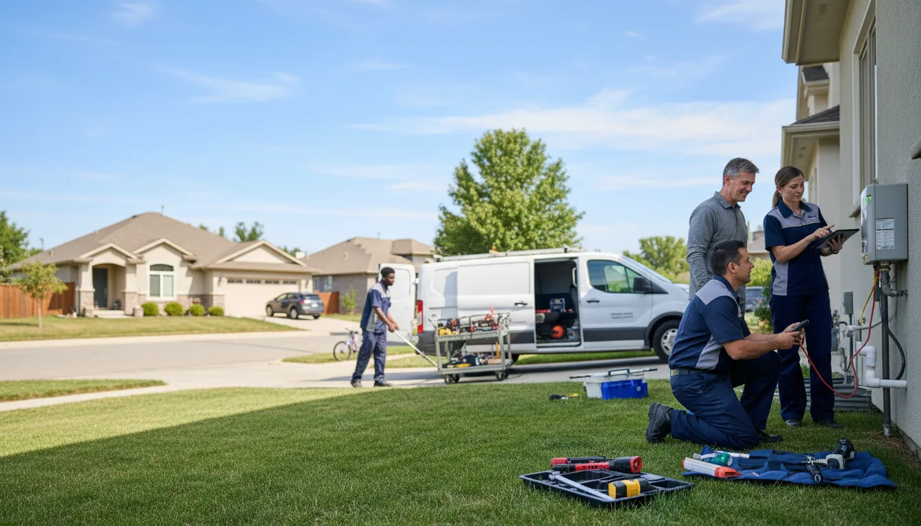 Tankless water heater service in Addison, ME